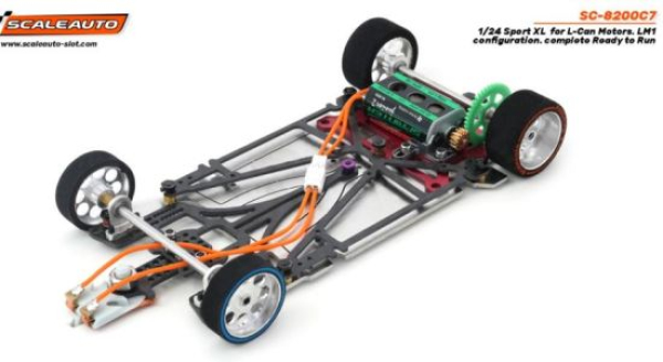 Scaleauto 1/24, Metallchassis Sport-XL